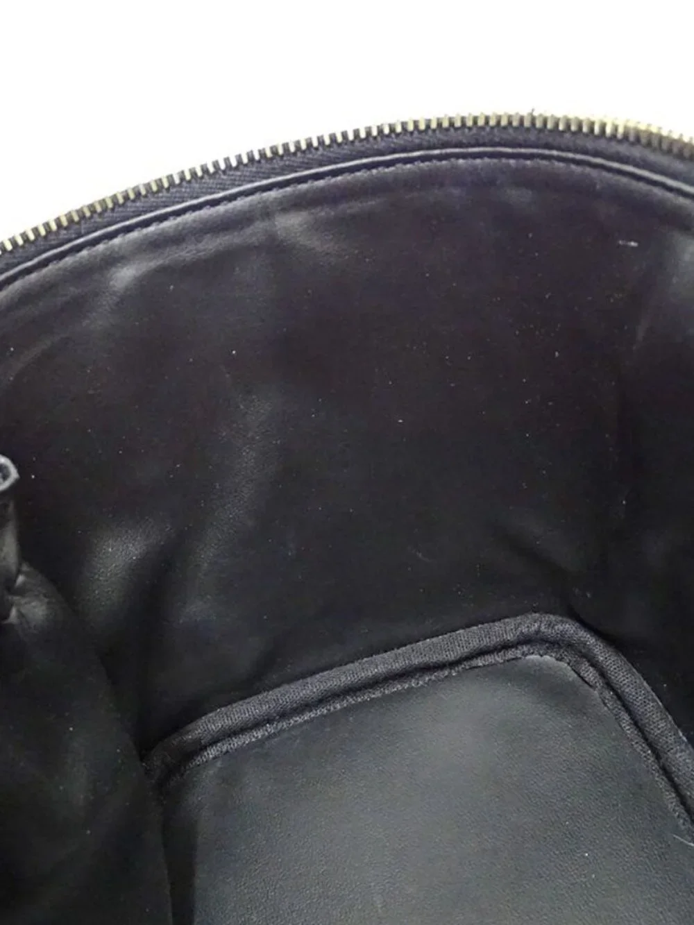 Chanel Bag Vanity Handbag Caviar Leather Black Gold Hardware
